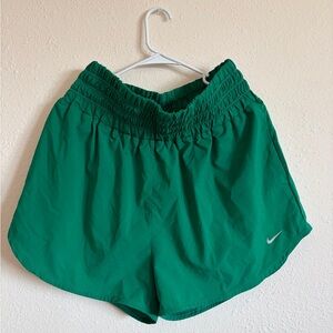Nike Women's Emerald Green Athletic Shorts